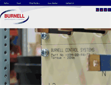 Tablet Screenshot of burnell.uk.com
